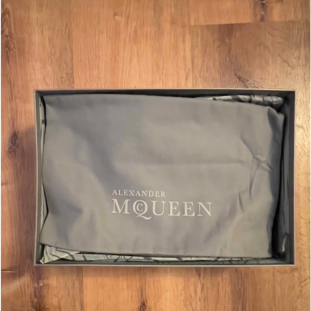Alexander McQueen Black Studded Trainers, 41